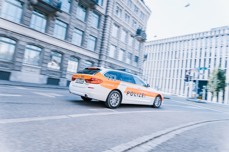 Symbolbild Polizeifahrzeug